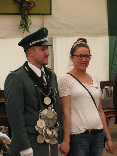 Königspaar Steffen Theile und Steffi Voß 