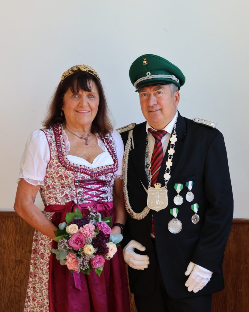 Kaiserpaar Dieter und Martina Nebeling